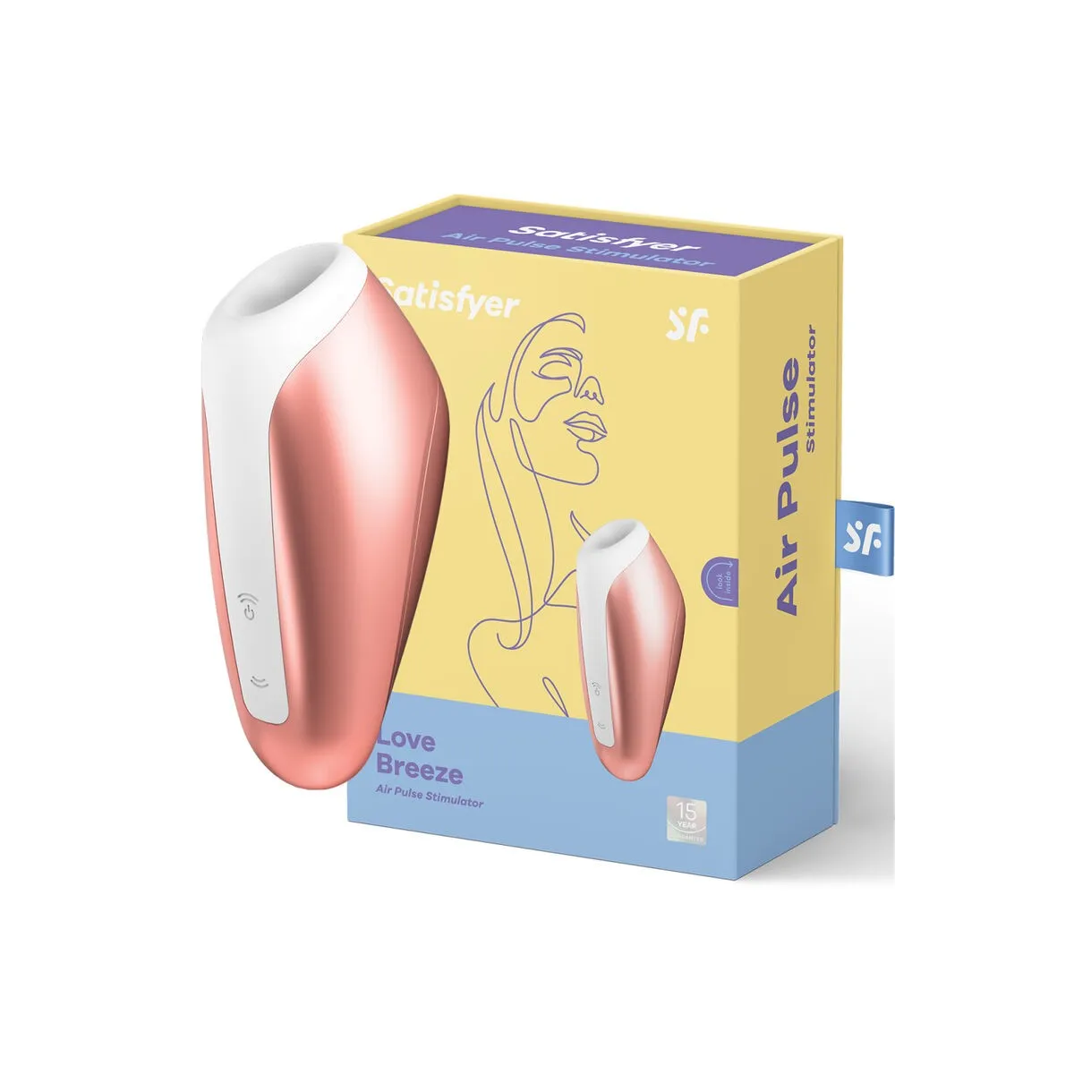 Love Succionador Breeze Copper von Satisfyer Air Pulse | Fesselliebe.de