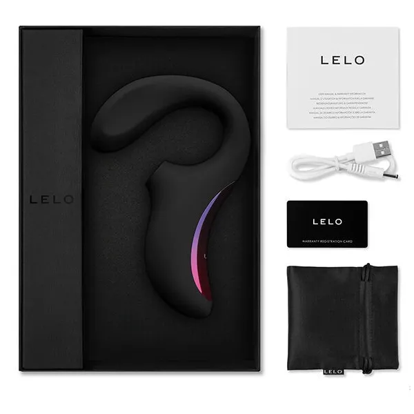 Enigma Doppelsaug-Stimulationsmassager Schwarz von Lelo | Fesselliebe.de
