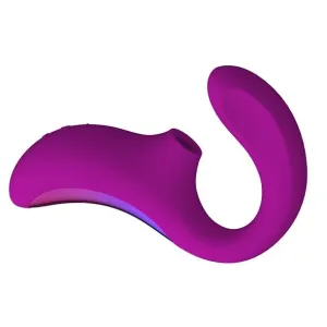 Enigma Doppelsaug-Stimulations-Tiefrosen-Massager von Lelo