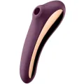 Dual Kiss Air Pulse Vibrator Weinrot von Satisfyer Air Pulse