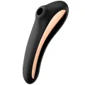 Dual Kiss Air Pulse Vibrator Schwarz von Satisfyer Air Pulse