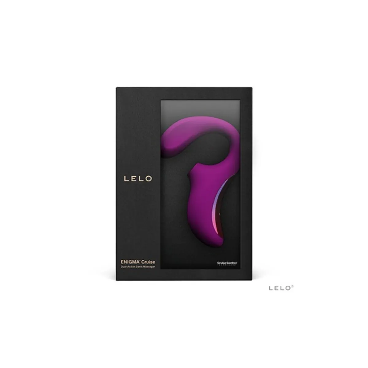 Enigma Cruise Double Stimulation Sonic Massager Deep Rose von Lelo | Fesselliebe.de