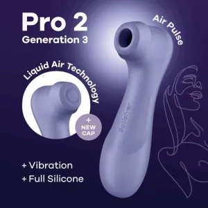 Pro 2 Generation 3 Liquid Air Technology Lila von Satisfyer Air Pulse