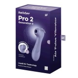 Pro 2 Generation 3 Liquid Air Technology Lila von Satisfyer Air Pulse | Fesselliebe.de