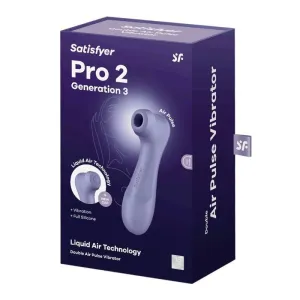 Pro 2 Generation 3 Liquid Air Technology Lila von Satisfyer Air Pulse