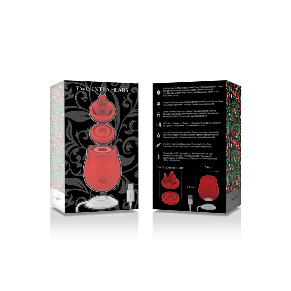 Zwei-Köpfe-Klitoralstimulator Luxus-Edition von Mia | Fesselliebe.de