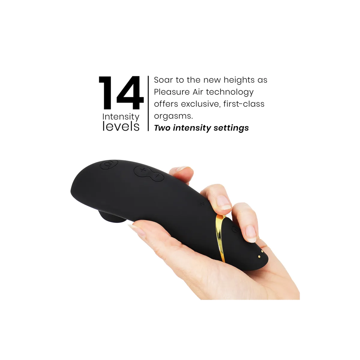 Premium 2 Klitoralstimulator Schwarz von Womanizer | Fesselliebe.de