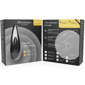 Premium 2 Klitoralstimulator Schwarz von Womanizer