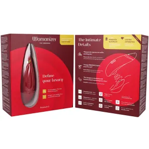 Premium 2 Klitoralstimulator Bordeaux von Womanizer