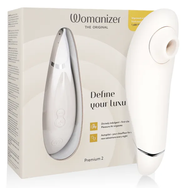 Premium 2 Klitoralstimulator Warmgrau von Womanizer | Fesselliebe.de