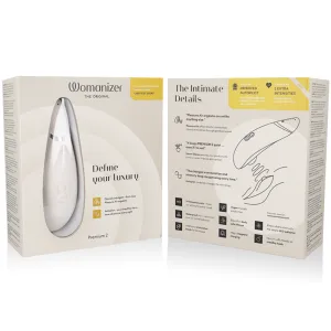 Premium 2 Klitoralstimulator Warmgrau von Womanizer
