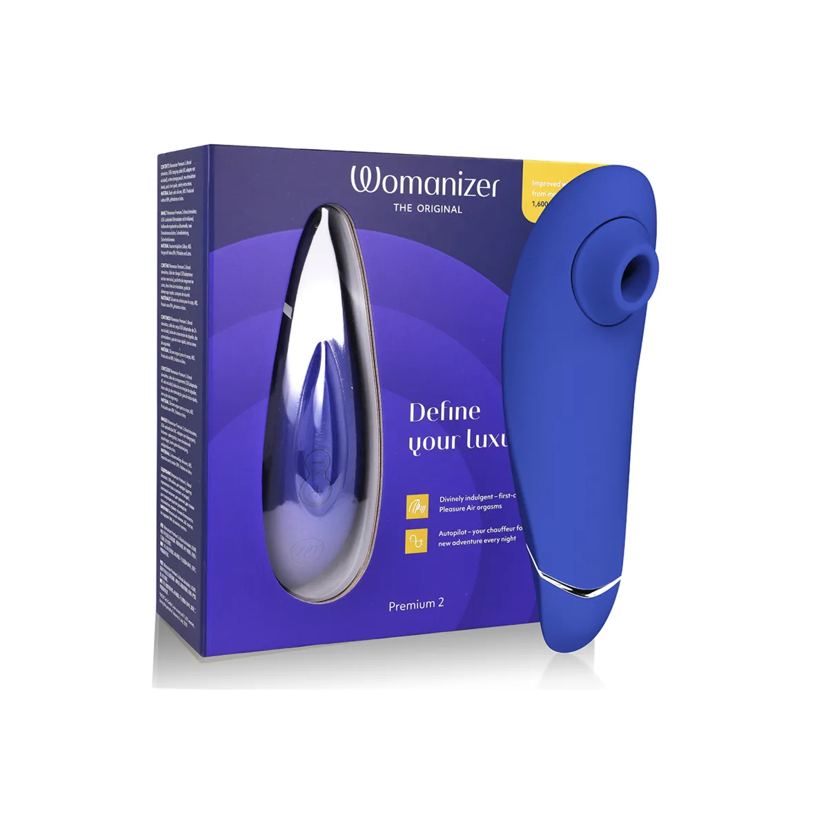 Premium 2 Klitoralstimulator Blaubeere von Womanizer | Fesselliebe.de