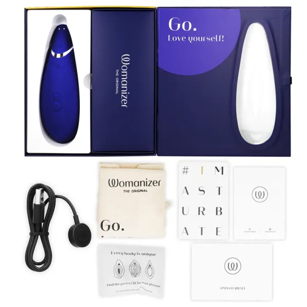Premium 2 Klitoralstimulator Blaubeere von Womanizer | Fesselliebe.de