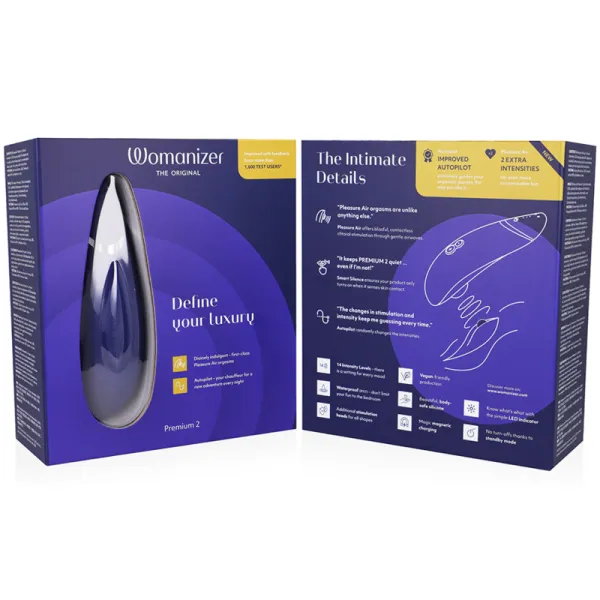 Premium 2 Klitoralstimulator Blaubeere von Womanizer | Fesselliebe.de