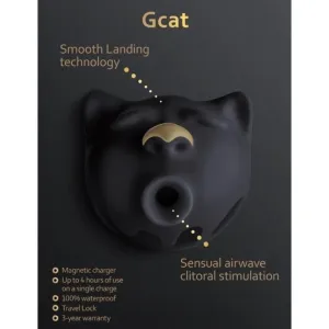 Gcat Mystic Klitoralsauger Schwarz von G-Vibe