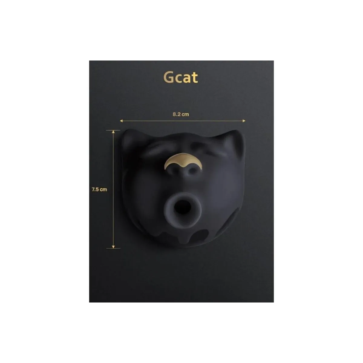 Gcat Mystic Klitoralsauger Schwarz von G-Vibe | Fesselliebe.de