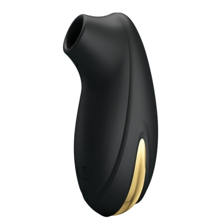 Luxus-Wiederaufladbarer Saugmassager Schwarz von Pretty Love C-Type | Fesselliebe.de