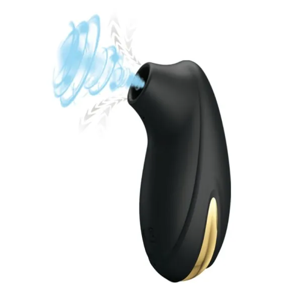 Luxus-Wiederaufladbarer Saugmassager Schwarz von Pretty Love C-Type | Fesselliebe.de