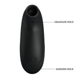Luxus-Wiederaufladbarer Saugmassager Schwarz von Pretty Love C-Type | Fesselliebe.de