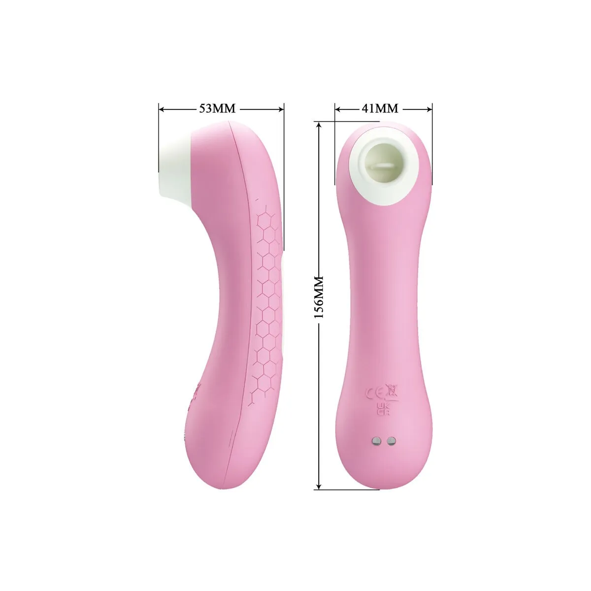 Smaragdrosa Klitoris-Saugung von Romance | Fesselliebe.de