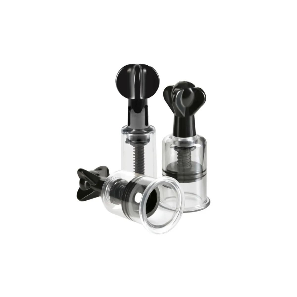 Super-Saugtrio für Brustwarzen und Klitoris von Pipedreams | Fesselliebe.de