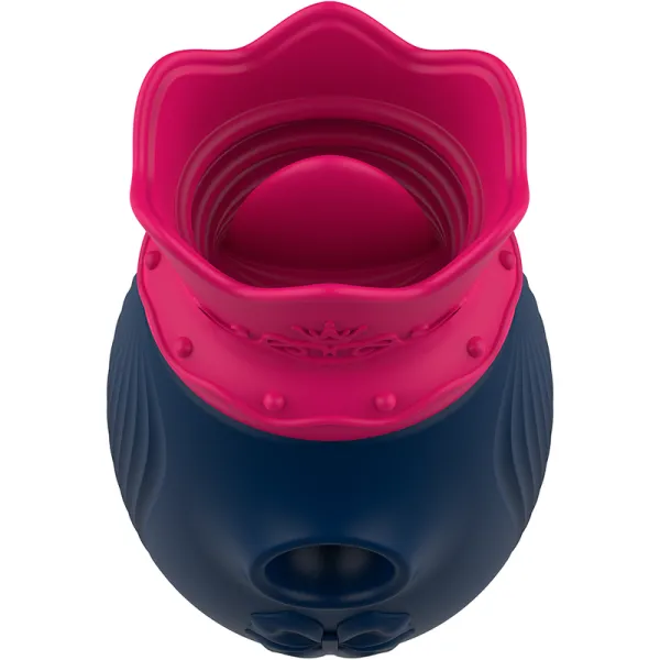 Klitorisstimulator 10 Saug- und Leckmodi - Blau von Intense Fun | Fesselliebe.de