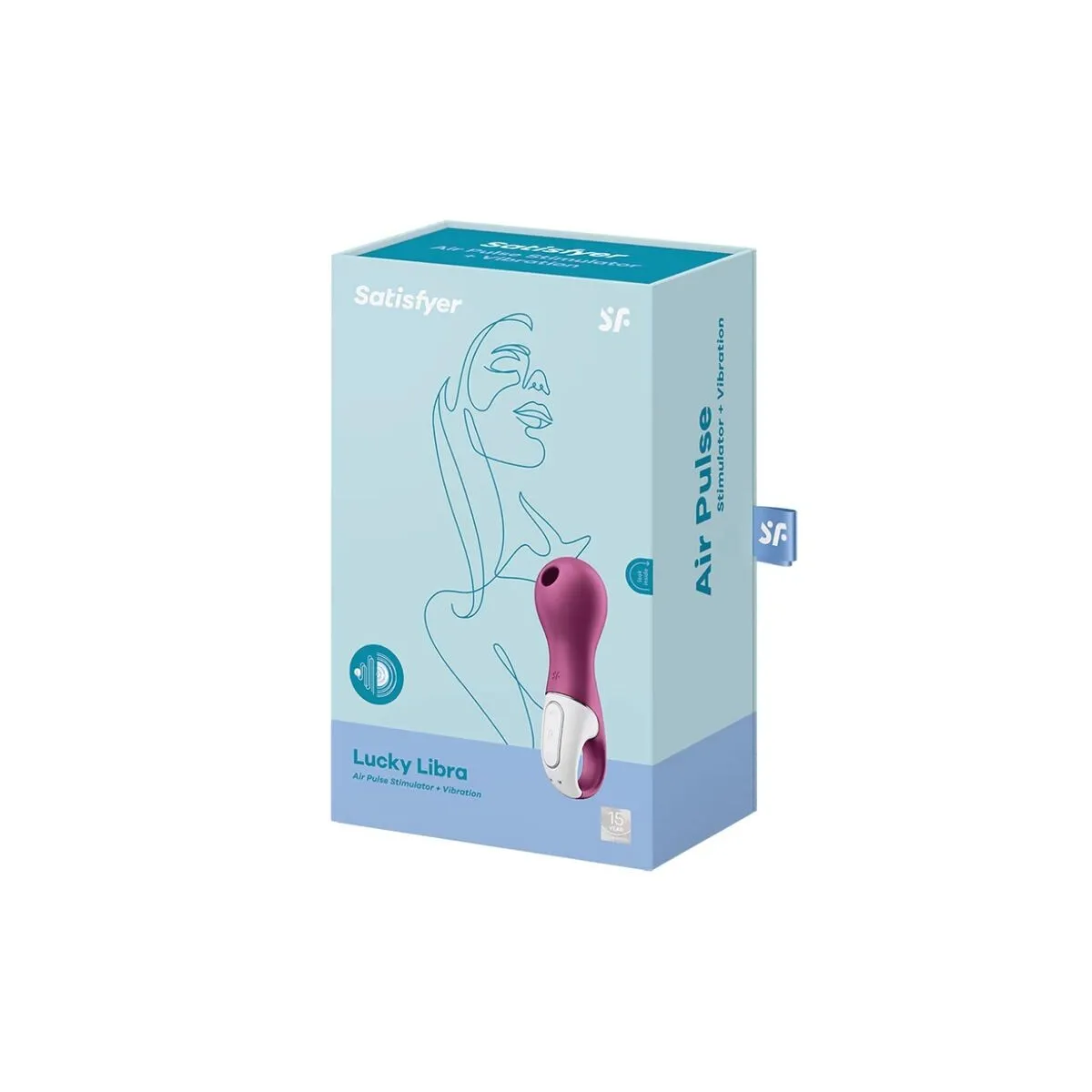 Lucky Libra Stimulator & Vibrator von Satisfyer Air Pulse | Fesselliebe.de