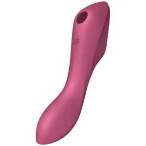 Curvy Trinity 3 Air Pulse Vibrator Rot von Satisfyer Air Pulse | Fesselliebe.de