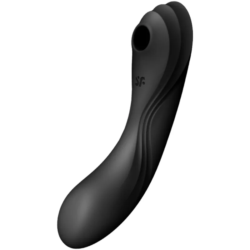 Curvy Trinity 4 Air Pulse Vibrator Schwarz von Satisfyer Air Pulse | Fesselliebe.de