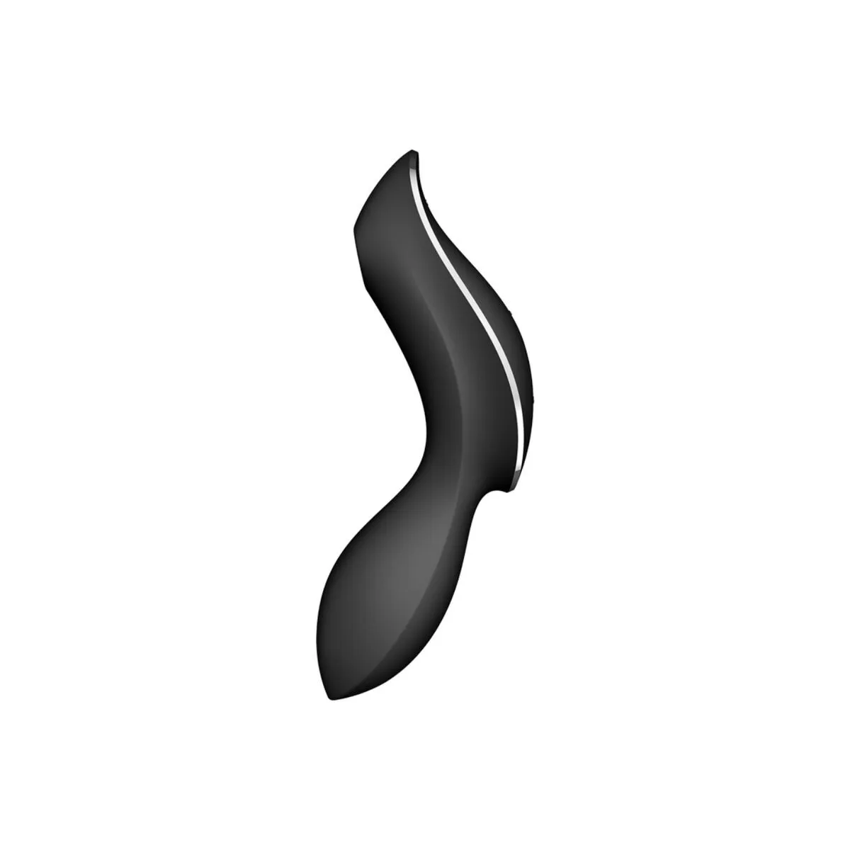 Curvy Trinity 2 Air Pulse Vibrator Schwarz von Satisfyer Air Pulse | Fesselliebe.de