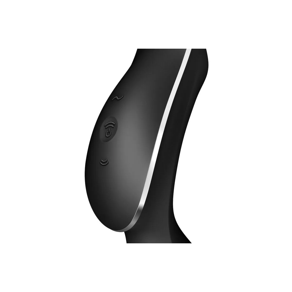 Curvy Trinity 2 Air Pulse Vibrator Schwarz von Satisfyer Air Pulse | Fesselliebe.de