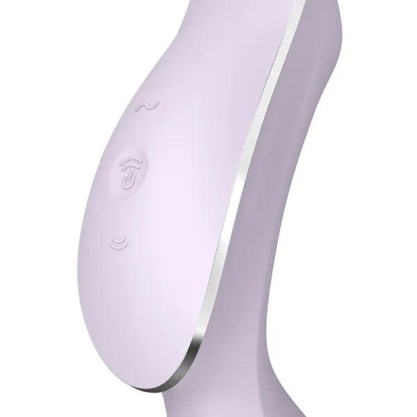 Curvy Trinity 2 Air Pulse Vibrator Lila von Satisfyer Air Pulse | Fesselliebe.de