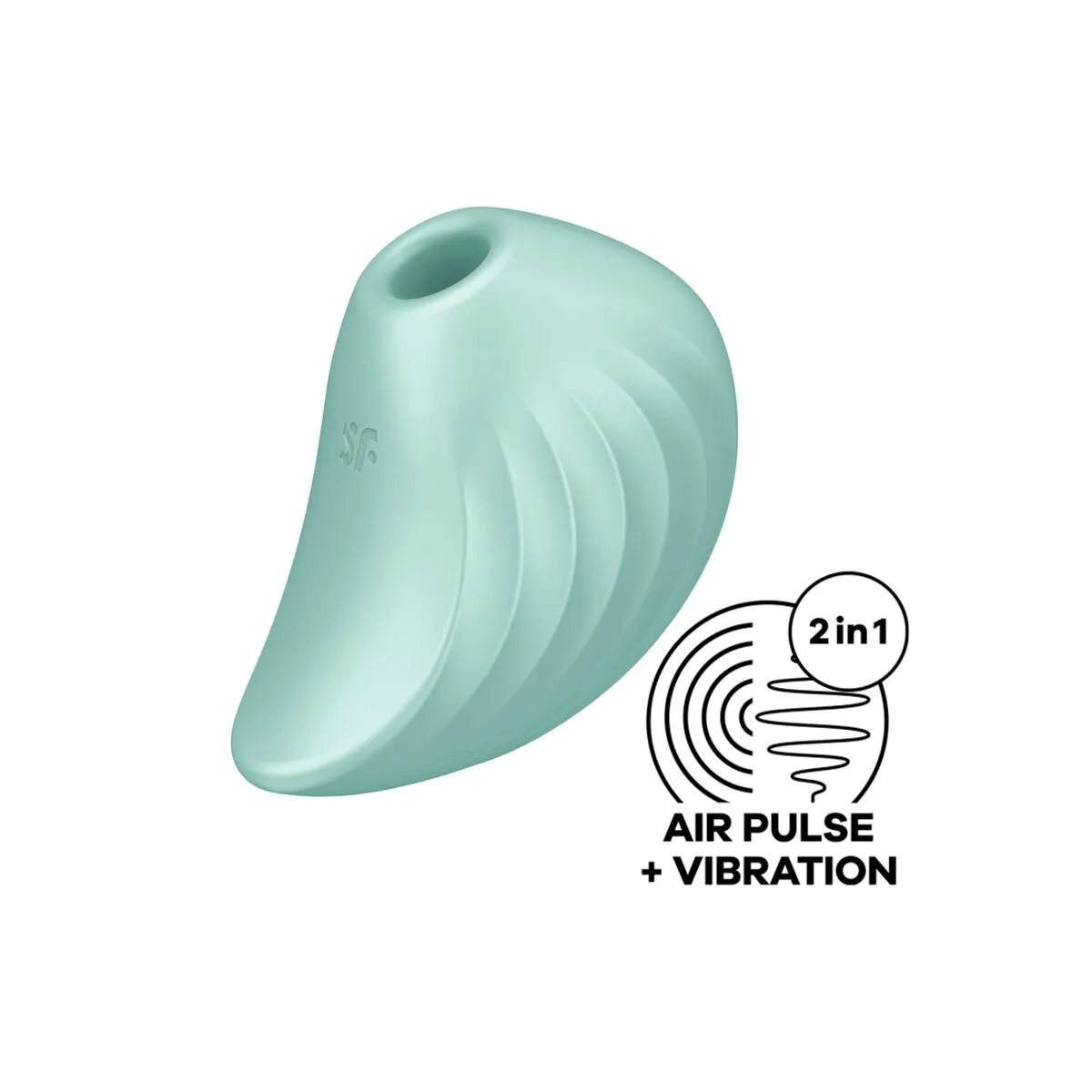 Pearl Diver Air Pulse Stimulator & Vibrator Grün von Satisfyer Air Pulse | Fesselliebe.de