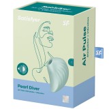 Pearl Diver Air Pulse Stimulator & Vibrator Grün von Satisfyer Air Pulse | Fesselliebe.de