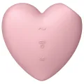 Cutie Heart Air Pulse Stimulator & Vibrator Rosa von Satisfyer Air Pulse