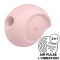 Sugar Rush Air Pulse Stimulator & Vibrator Rosa von Satisfyer Air Pulse