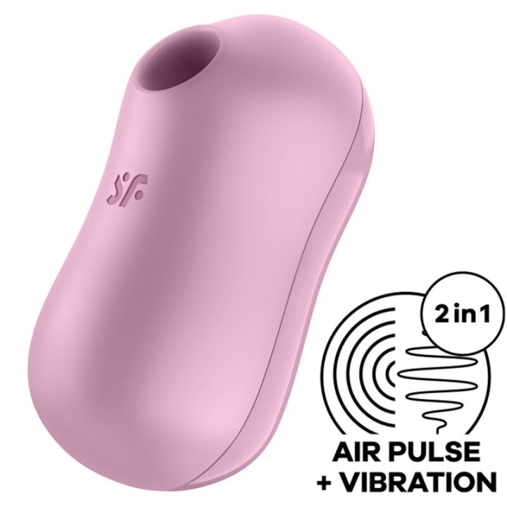 Cotton Candy Air Pulse Stimulator & Vibrator Lila von Satisfyer Air Pulse | Fesselliebe.de