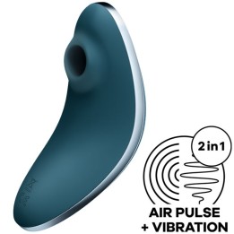 Vulva Lover 1 Luftpulsstimulator & Vibrator Blau von Satisfyer Air Pulse | Fesselliebe.de
