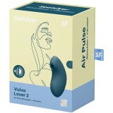 Vulva Lover 2 Luftpulsstimulator & Vibrator Blau von Satisfyer Air Pulse | Fesselliebe.de