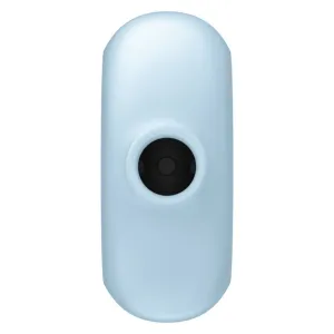 Pro To Go 3 Doppelter Luftpulsstimulator & Vibrator Blau von Satisfyer Air Pulse