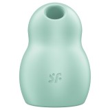 Pro To Go 1 Doppelter Luftpulsstimulator & Vibrator Grün von Satisfyer Air Pulse | Fesselliebe.de