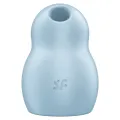 Pro To Go 1 Doppelter Luftpulsstimulator & Vibrator Blau von Satisfyer Air Pulse