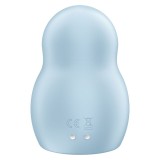 Pro To Go 1 Doppelter Luftpulsstimulator & Vibrator Blau von Satisfyer Air Pulse | Fesselliebe.de