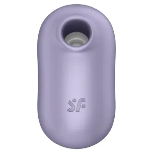 Pro To Go 2 Doppelter Luftpulsstimulator & Vibrator Violett von Satisfyer Air Pulse