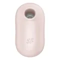 Pro To Go 2 Doppelter Luftpulsstimulator & Vibrator Beige von Satisfyer Air Pulse