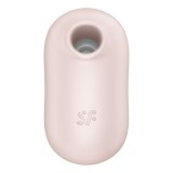 Pro To Go 2 Doppelter Luftpulsstimulator & Vibrator Beige von Satisfyer Air Pulse | Fesselliebe.de