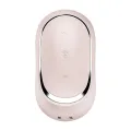 Pro To Go 2 Doppelter Luftpulsstimulator & Vibrator Beige von Satisfyer Air Pulse