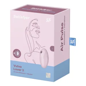 Vulva Lover 3 Luftpulsstimulator & Vibrator Rosa von Satisfyer Air Pulse