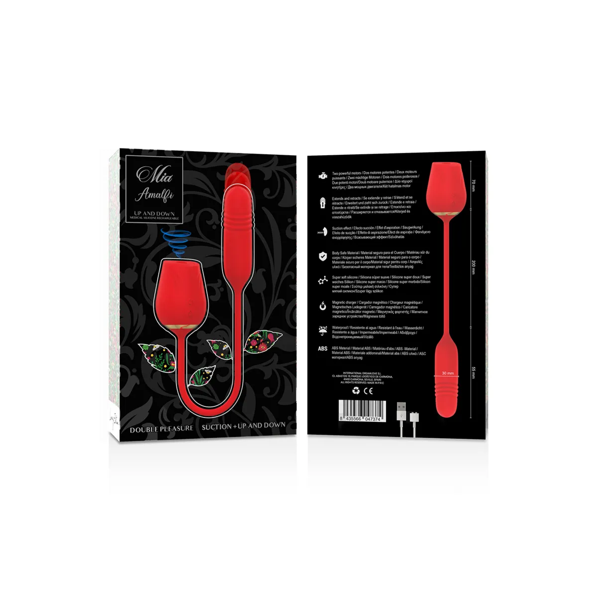 Amalfi Doppeltes Vergnügen, Saugung + auf und Ab von Mia | Fesselliebe.de