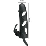 Silikonhülle mit Vibration 14 cm 2,0 von Pretty Love | Fesselliebe.de